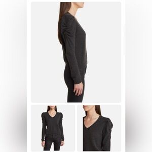 Frame Denim Cashmere V-Neck Sweater